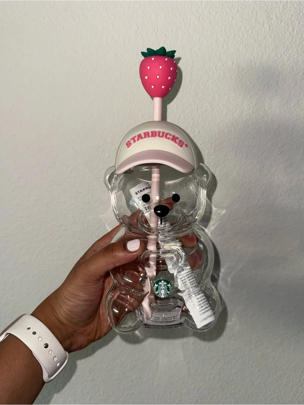 pink bearista cup